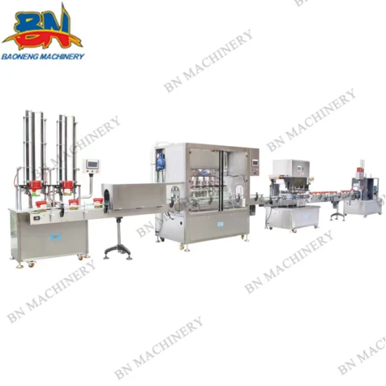 Automatic Bottle Jar Pail Liquid Butter Sauce Tomato Paste Filling Machine with Sealing Capping Line
