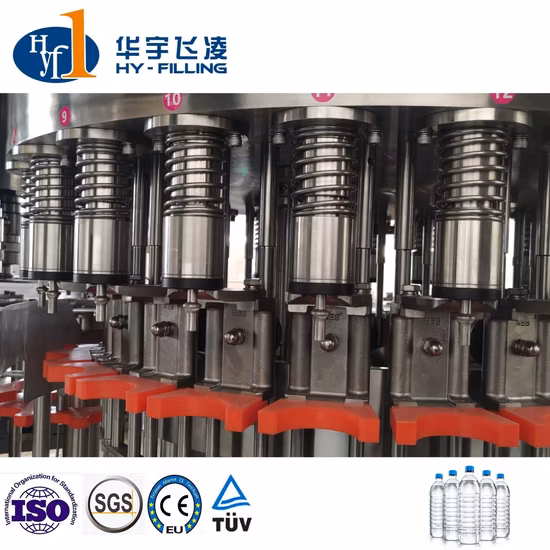 Fully-New Full Automatic Liquid Complete Pet Bottle Pure Drinking Mineral Water Washing Filling Capping 3in1 Monoblock Filling Packing Machine