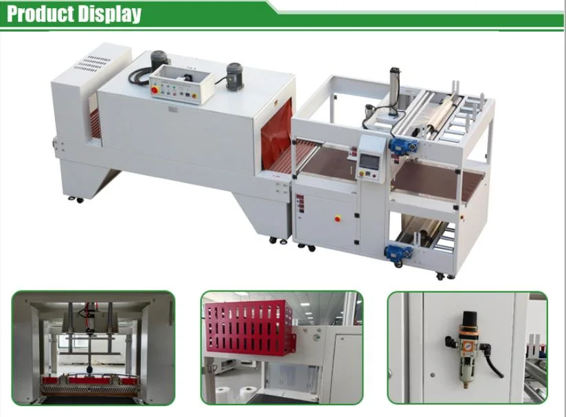 Full Automatic Sleeve Sealing Shrink Wrapping Machine Shrink Wrap Pack Packing Packaging Tunnel