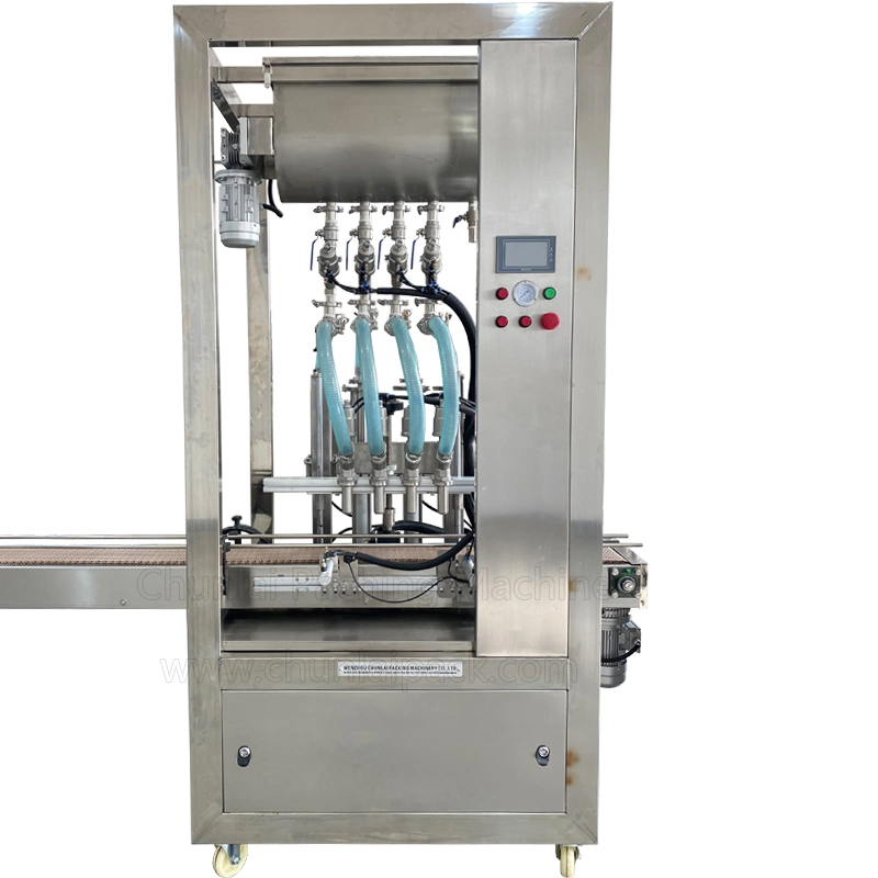 High Precise High Production Liquid Dish Detergent Liquid Paste Bottle Filling Machine Beverage Production Line Filler Packaging Machine