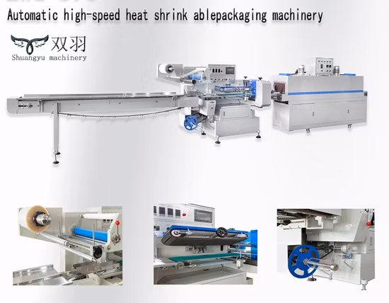 Automatic Heat Hot Sealing Sealer Shrink Shrinkable Shrinking Film Packing/ Wrapping Machine for Shampoo