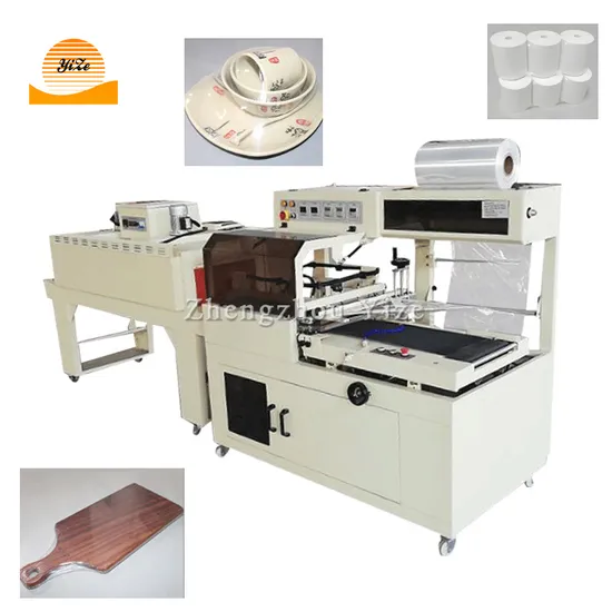 4515 L-Stype Sealing and Shrinking Packaging Machine Automatic L Bar Sealer and Heat Shrink Tunnel