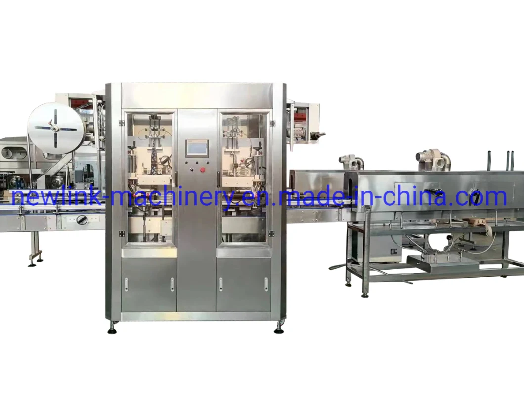 Automatic PVC /Pet Steam Shrink Sleeve Labeling Packing Machine for Pet Bottle Cap with Price / Cost