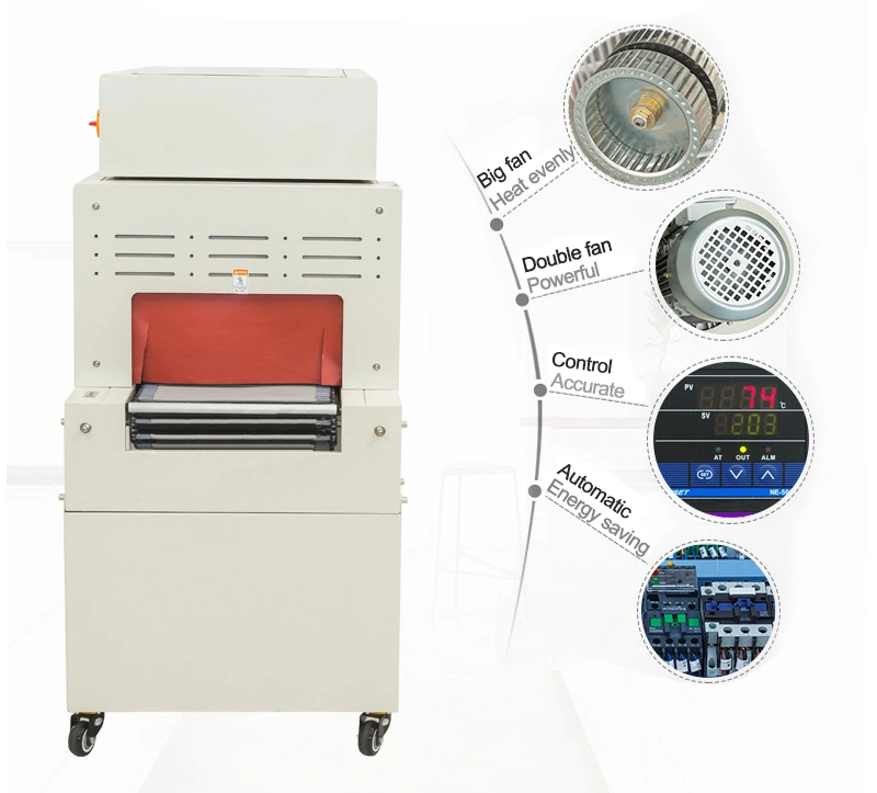 Automatic L Type Sealing Heat Shrink Wrapping Packing Machine Fully Automatic Low Price L Type Shrink Tunnel Shrink Wrapping