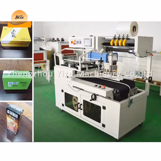 4515 L-Stype Sealing and Shrinking Packaging Machine Automatic L Bar Sealer and Heat Shrink Tunnel