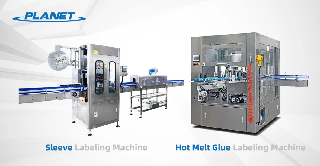 150bpm-450BMP High Speed Automatic Bottle Label Shrink Sleeve Labeling Machine