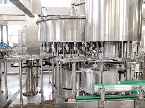 Luye 3 in 1 Automatic Pet Bottle Drinking Water Production Line Beverage Washing Filling Capping Machinery Mineral Pure Water Filling Bottling Sealing Machine