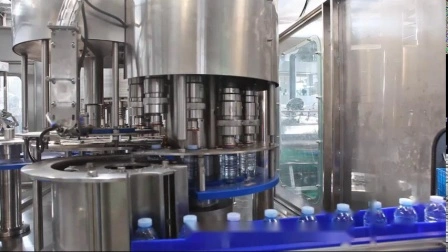 Automatic Small Table Mineral Pure Water Filling Bottling Packing Plant Equipments Machine