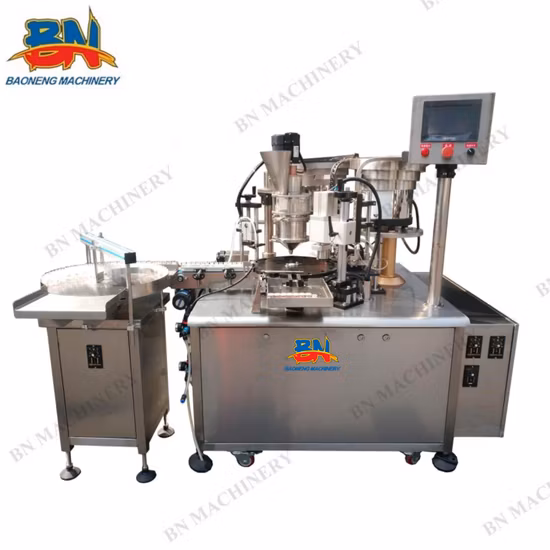 Automatic Bottle/Vial Powder Filling Machine with Bottle Washing Sealing Labeling Packaging Line