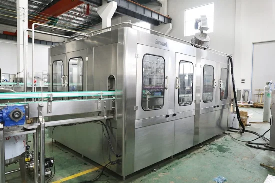 Automatic Beer Filling Machine / Glass Bottle Washing Filling Capping