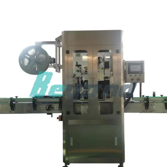 Fully Automatic Shrink Sleeve Labeling Machine for Plastic Pet Water Bottle with Shrinking Tunnel Label Sleeve Machine